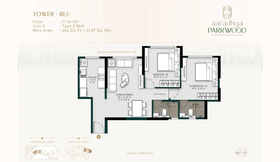 micl parkwood Floor Plan